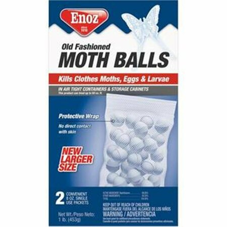 WILLERT HOME 16 oz Enoz Naph Moth Balls, 10PK WI332835